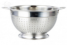 Дуршлаг 34 см  H20 см 10л ручками нерж.сталь  Дуршлаг 34 см  H20 см 10л ручками нерж.сталь