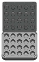 Форма для тарталетницы Kocateq DHTartmatic Plate 58