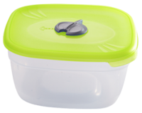 Контейнер 1 л для СВЧ с клапаном 145х145х75 мм  Plastic centre
