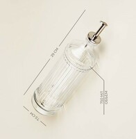 Бутылка для масла 750 мл с капельным дозатором стекло прозрачный