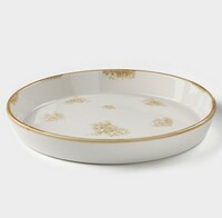 Форма для запекания  24 см фарфор 1000 мл Organic Gold
