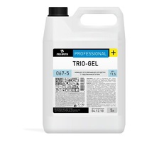 Средство для отбеливания посуды 5 л Trio gel