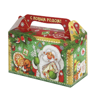 Коробка для подарка 500 гр Ретро