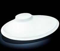 Блюдо овальное с соусником 35х27 см  Wilmax