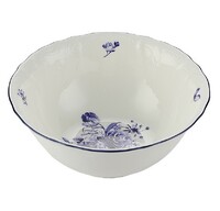Салатник 800 мл D18 H6 см Blue Flower P.L.