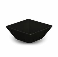 Салатник 200 мл 10,7х10,7 см, H4 см квадратный черный Corone KL