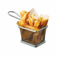 Корзинка для подачи 13х11 см, H8 см нерж.сталь  P.L.ProffCuisine