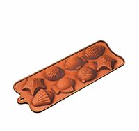 Форма силиконовая Ракушки Chocolate mold    P.L. Proff Cuisine