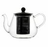 Чайник 900 мл с нержавеющим фильтром  KL стекло прозрачный