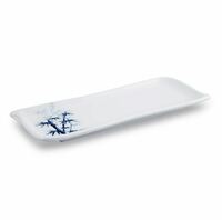Тарелка прямоугольная 25,4х10 см Blue Bamboo