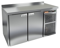 Стол холодильный HICOLD SN 11 BR2 TN с бортом