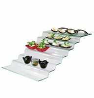 Лестница 65х40 см 7 ступенек прозрачная BDK-GLASS 4080719