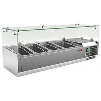 Витрина для ингредиентов VRX 1200/380 COOLEQ  +2...+8°С