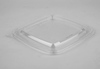 Крышка к контейнеру   160х160 мм  H13,8 мм PР прозрачный