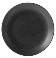 Тарелка мелкая 28 см  без полей  Black Porland