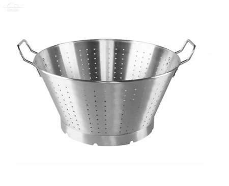 Дуршлаг 52 см H26 см 33 л с ручками на подставке нерж.сталь КМС Дуршлаг 52 см H26 см 33 л с ручками на подставке нерж.сталь КМС