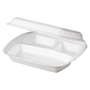 Ланч-бокс LBE-3  по 100 шт белый 247х207 мм H61мм