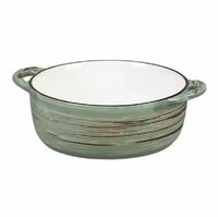 Бульонная чашка 580 мл с ручками Texture Dark Blue Lines P.L. Proff Cuisine