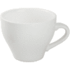 Чашка чайная 195 мл   KunstWerk  фарфор белый