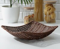 Корзина 31х31х8,5 см квадрат  Доляна