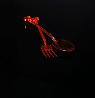 Комплект Дачник  /вилка, ложка ст./ Фазенда разноцветный РАСПРОДАЖА