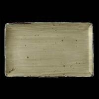 Блюдо прямоугольное 28,5x16,5 см  Rustics зеленый Continental