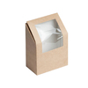 Коробка  ECO для роллов, тортильи 90х50х130 мм 450 мл картон крафт