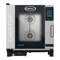 Пароконвектомат инжекторный газовый XEVC-0711-GPRM ГАЗ UNOX 07 GN 1/1 ChefTop MIND.Maps