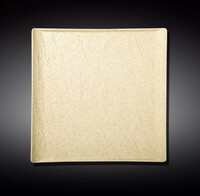 Тарелка квадратная 27х27см Sandstone  Wilmax