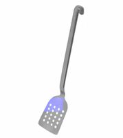 Лопатка 10,5/36,5 см нерж.сталь перфорированная   Luxstahl