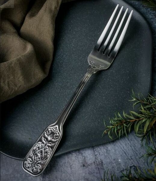 Вилка десертная Versailles 18/10 Satin B 3,5 мм L190 мм сатин Comas Вилка десертная Versailles 18/10 Satin B 3,5 мм L190 мм сатин Comas