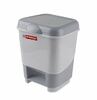 Контейнер для мусора 8 л с педалью пластик   Полимербыт