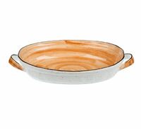 Блюдо овальное 30,5х23 см, H6 см 2200 мл с ручками Organic Fusion P.L. Proff Cuisine