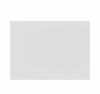 Доска разделочная 400х300х12 мм  пластик белый  KL