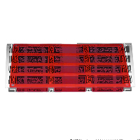 Форма силиконовая Прямоугольник 8х3 см H3 см 12 ячеек Martellato 4584