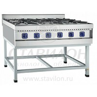 Плита газовая напольная ПГК-49П Абат 4 900 серия