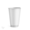 Стакан бумажный 250 мл D80 мм двухслойный Белый