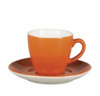 Кофейная пара 100 мл  Barista оранжевый  P.L. Proff Cuisine