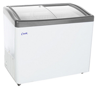 Ларь морозильный Снеж МЛГ-350 (замок) серый