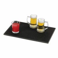 Коврик барный 45х30 см черный P.L.ProffCuisine