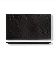 Блюдо прямоугольное 30х17 см  Organic Black P.L. Proff Cuisine