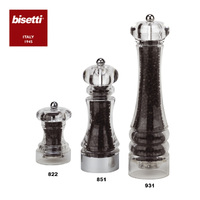 Мельница для перца 10 см прозрачная акрил  BISETTI