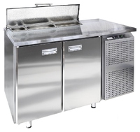 Стол холодильный для салатов Finist СХСс-700-2 (боковой холодильный агрегат)