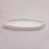 Крышка 225х125 мм Усеченный овал Food-Pack