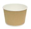 Контейнер  520 мл D-110 мм под суп/мороженое гофр.картон крафт
