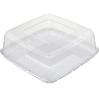 Упаковка для торта Т-270  белый/прозрачный Комус