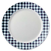 Тарелка мелкая 27 см    Gingham  Dudson
