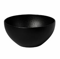 Салатник 650 мл D15 см Fine Plus-Black Sand Noble 