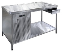 Стол холодильный Finist СХСо-1300-700 (боковой холодильный агрегат)