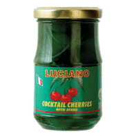 Вишня зеленая 225 гр / 25 шт с черенками  Luciano